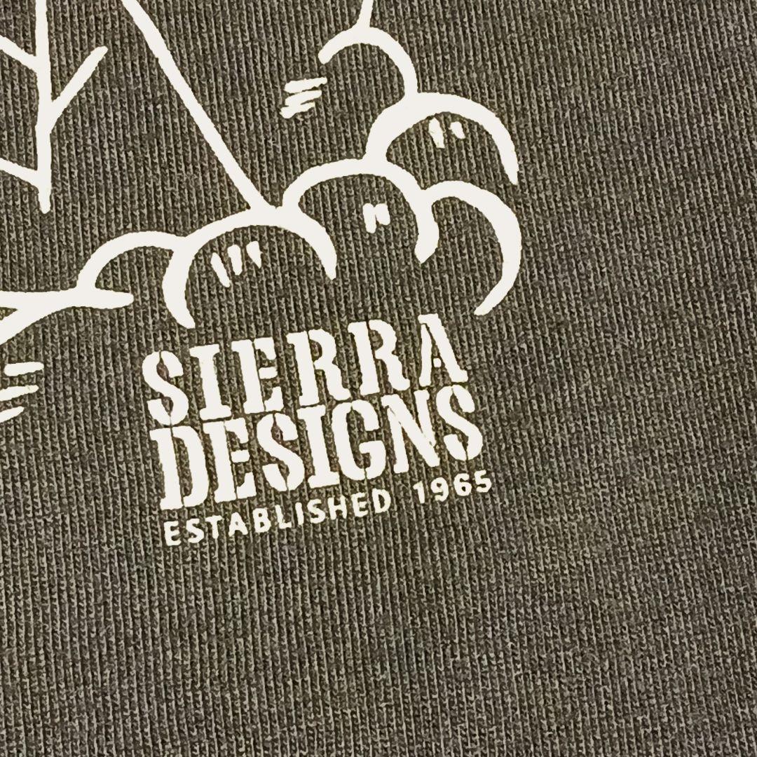 シェラデザイン SIERRA DESIGNSプリントTシャツ 綿 緑 L — image 4
