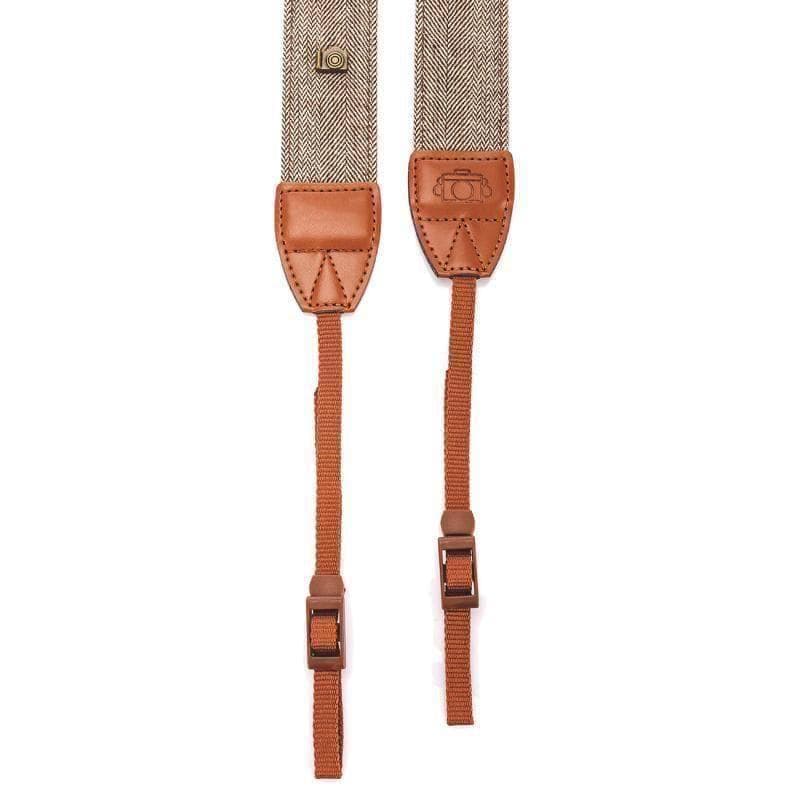 カメラストラップ ブラウン ショルダーストラップ 一眼レフ 新品 — image 3