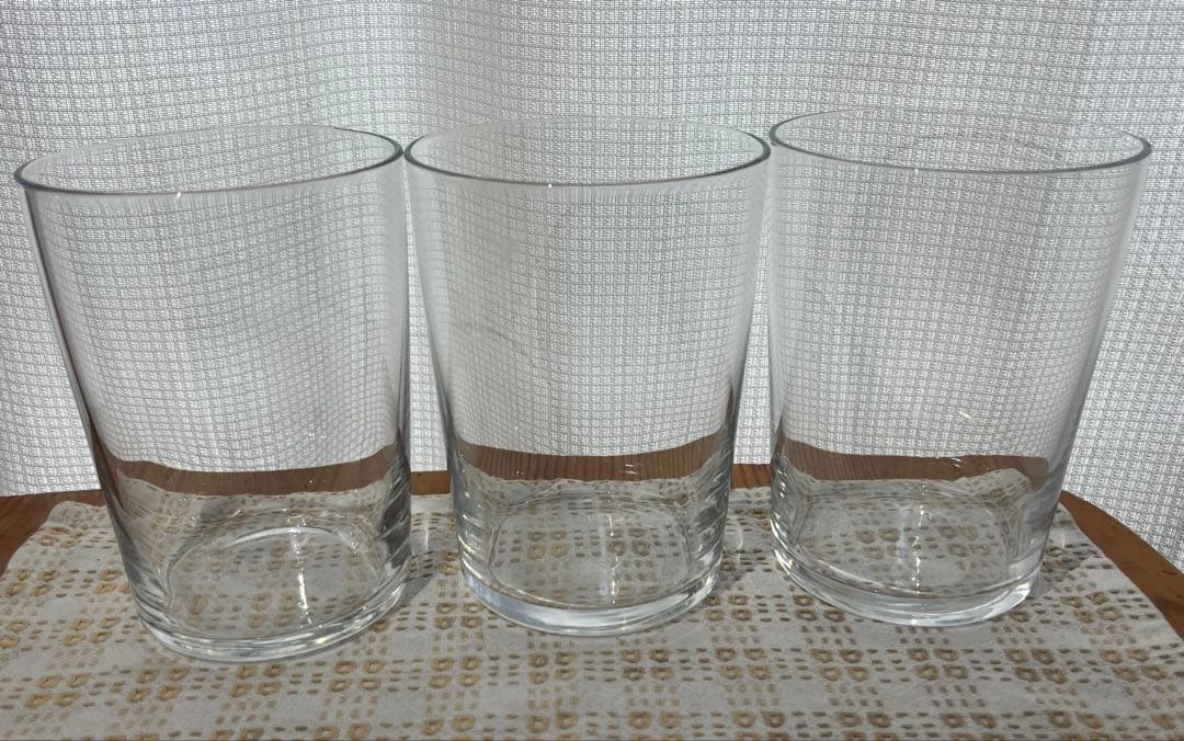 訳アリお値下げ品★ボデガ500ml(強化ガラス製タンブラー)＊新品3個＊現品限り — image 3