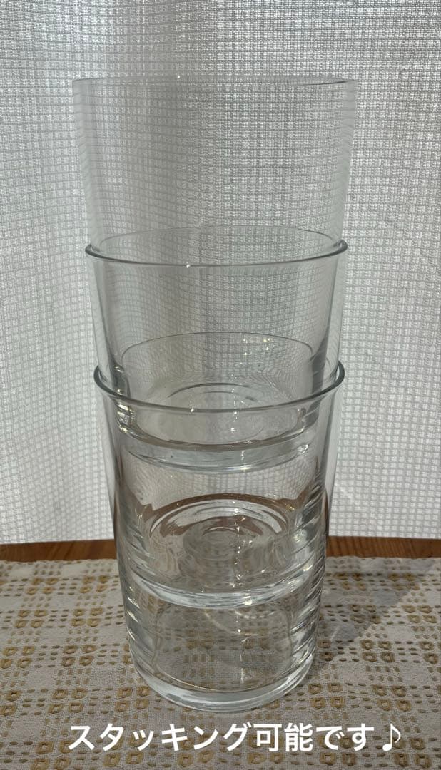 訳アリお値下げ品★ボデガ500ml(強化ガラス製タンブラー)＊新品3個＊現品限り — image 4