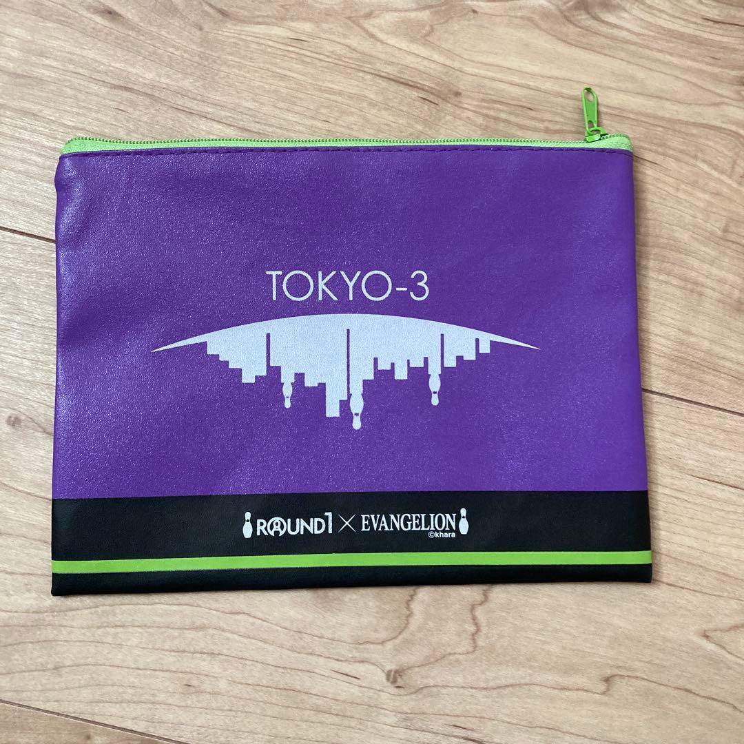 ROUND1 x EVANGELION コラボ フラットポーチ — image 2