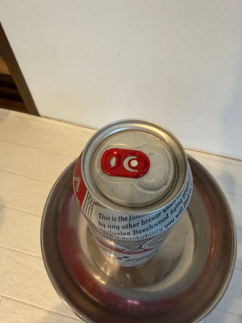 バドワイザーエラー缶　未開封中身無し — image 4