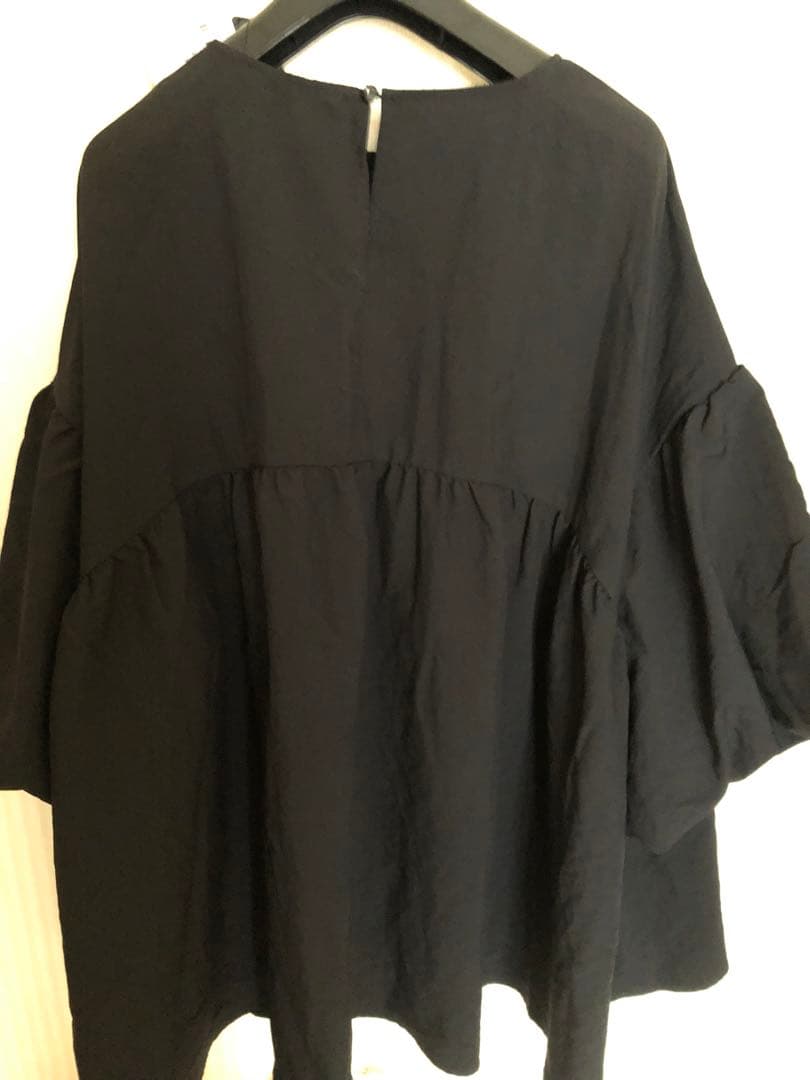 GALLORIA ブラック チュニック Lサイズ ポリエステル100%新品未使用 — image 3