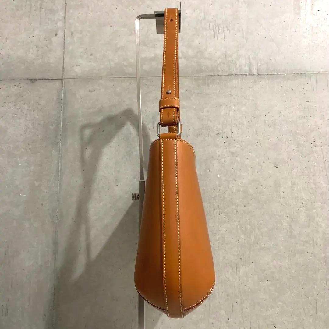 SOMES ソメス レザー ワンショルダーバッグ ブラウン — image 3