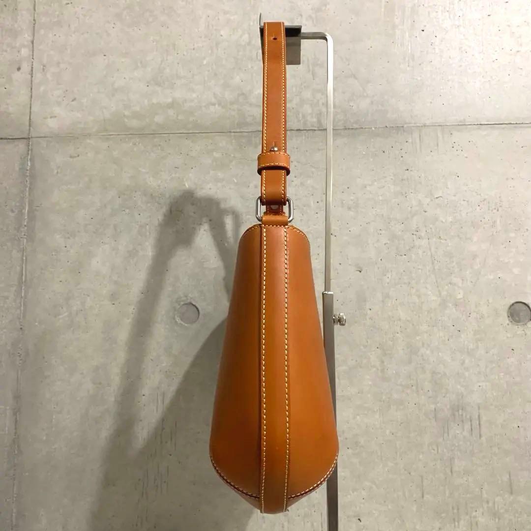 SOMES ソメス レザー ワンショルダーバッグ ブラウン — image 4
