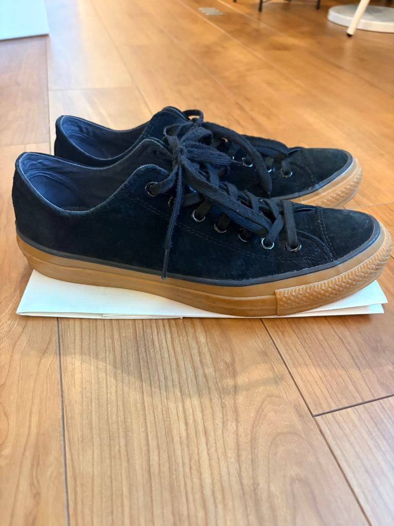 Converse All Star スエード ブラック ガムソール — image 3