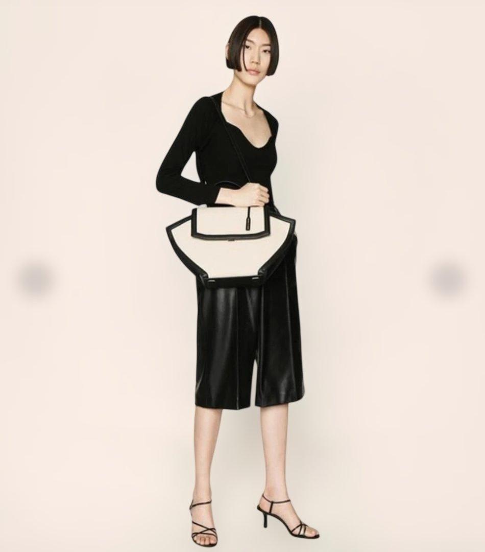 新品 CHARLES&KEITH Trapeze Top Handle Bag — image 2