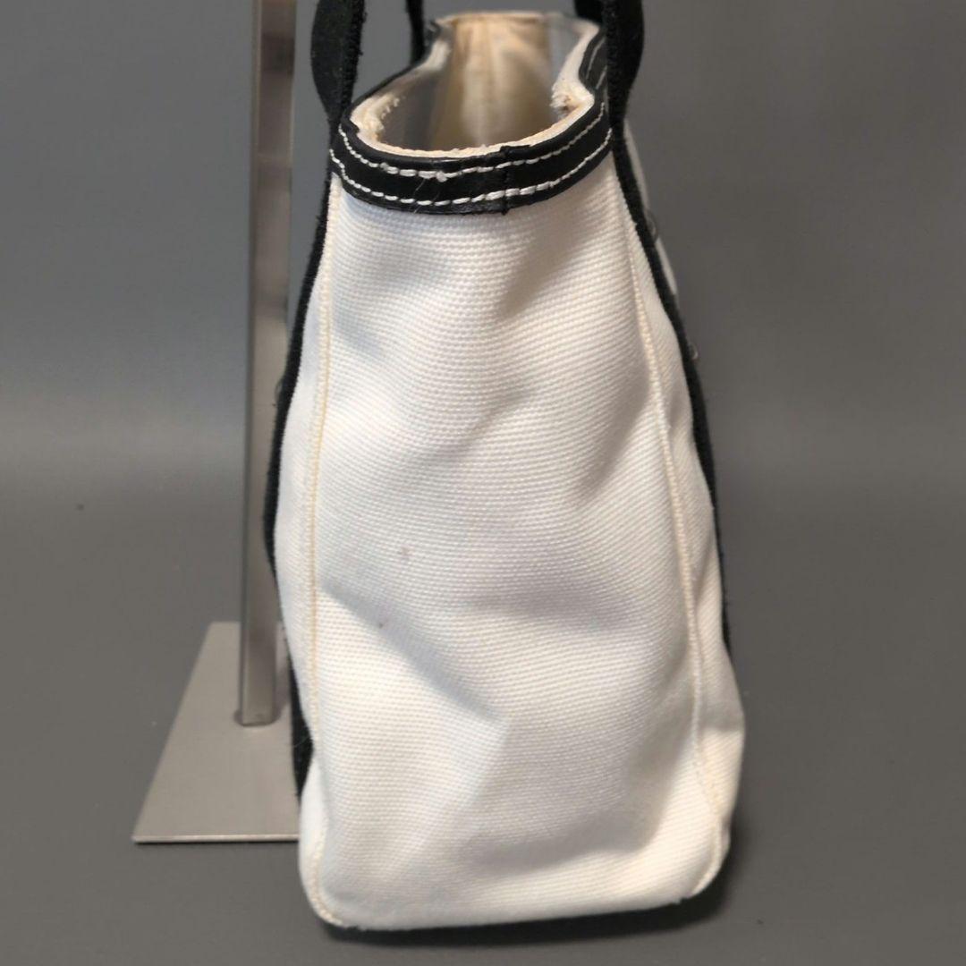 courreges　ハンドバック　ミニトート　ロゴプレート　キャンバス　レザー — image 3