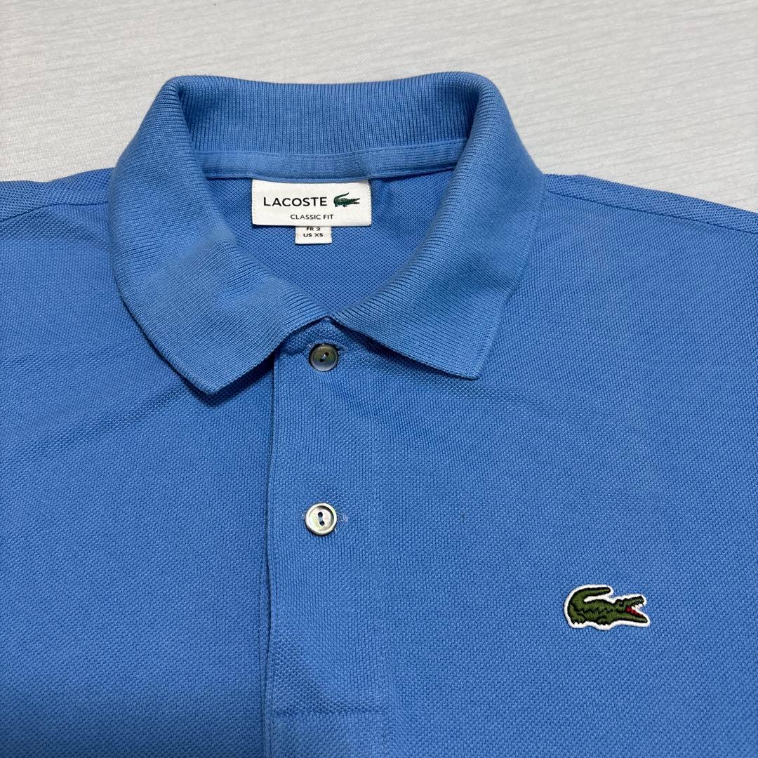 LACOSTE Classic Fit ポロシャツ ブルー XS — image 2
