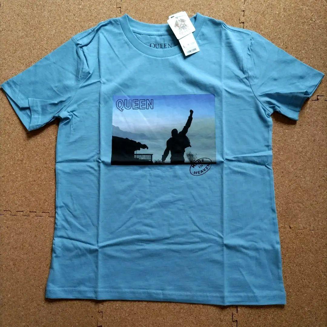 QUEEN Tシャツ ライトブルー Lサイズ — image 4