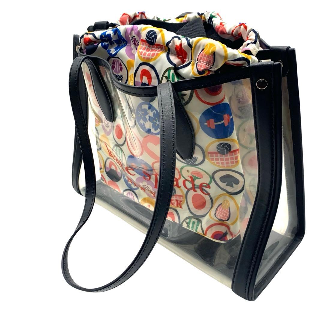 Kate Spade ケイトスペード 透明ハンドバッグ 人気モデル 袋付き — image 2