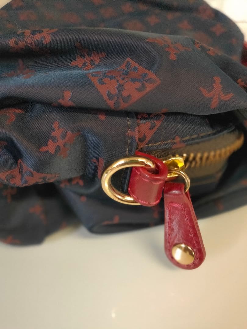 russet ラシット ハンドバッグ モノグラム ナイロン 軽量 美品 — image 5