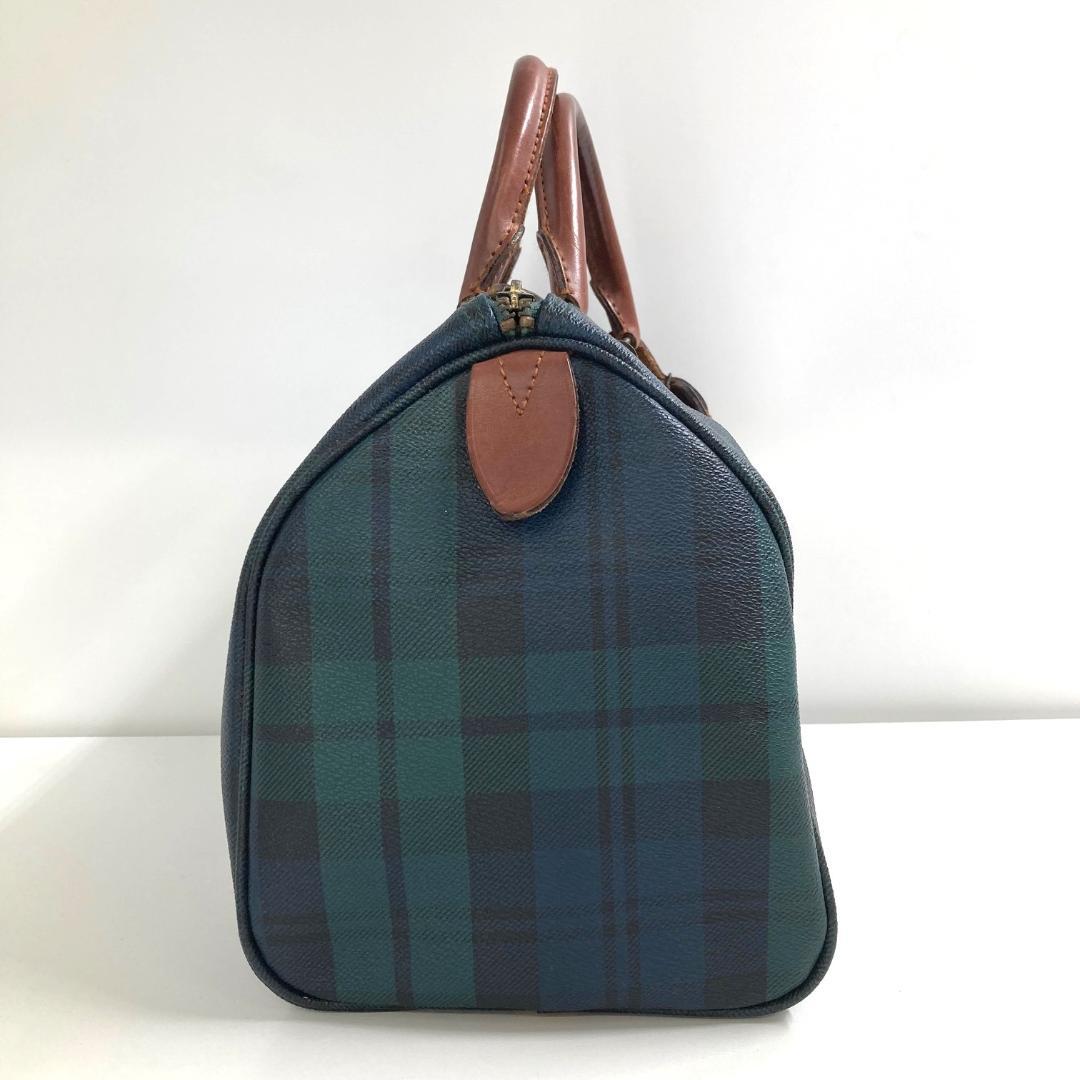 Polo Ralph Lauren 　ミニボストンバッグ　グリーンチェック柄 — image 5