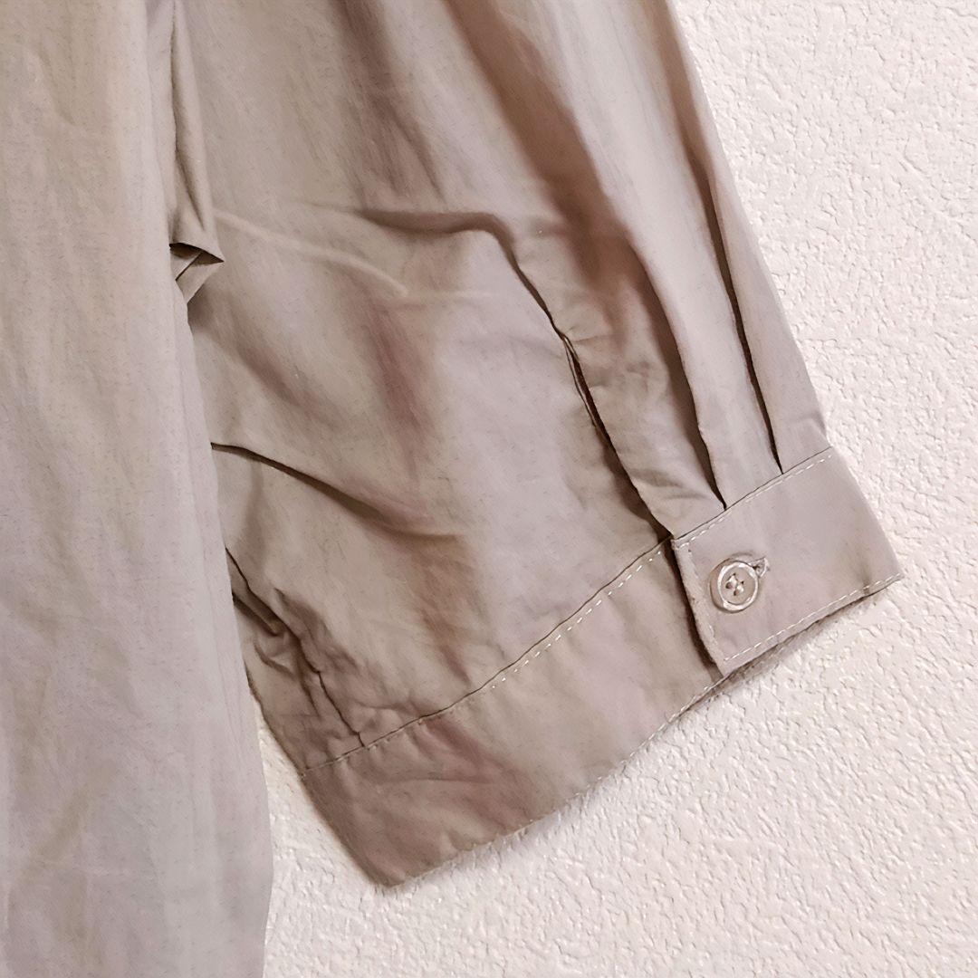 新品・タグ付！Noble Coton ノーカラー チュニック ブラウス Ｍサイズ — image 4