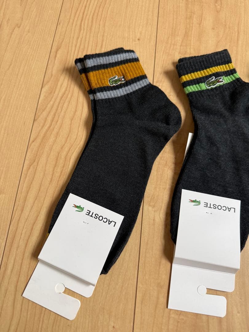 LACOSTE ラコステ メンズソックス 4足セット 25~27cm一着限リ — image 4