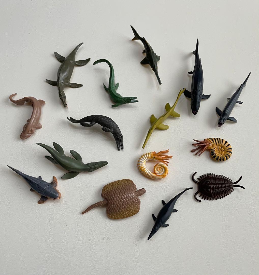 美品❤︎古代生物フィギュア約15体セット　三葉虫 アノマノカリス　アンモナイト — image 2
