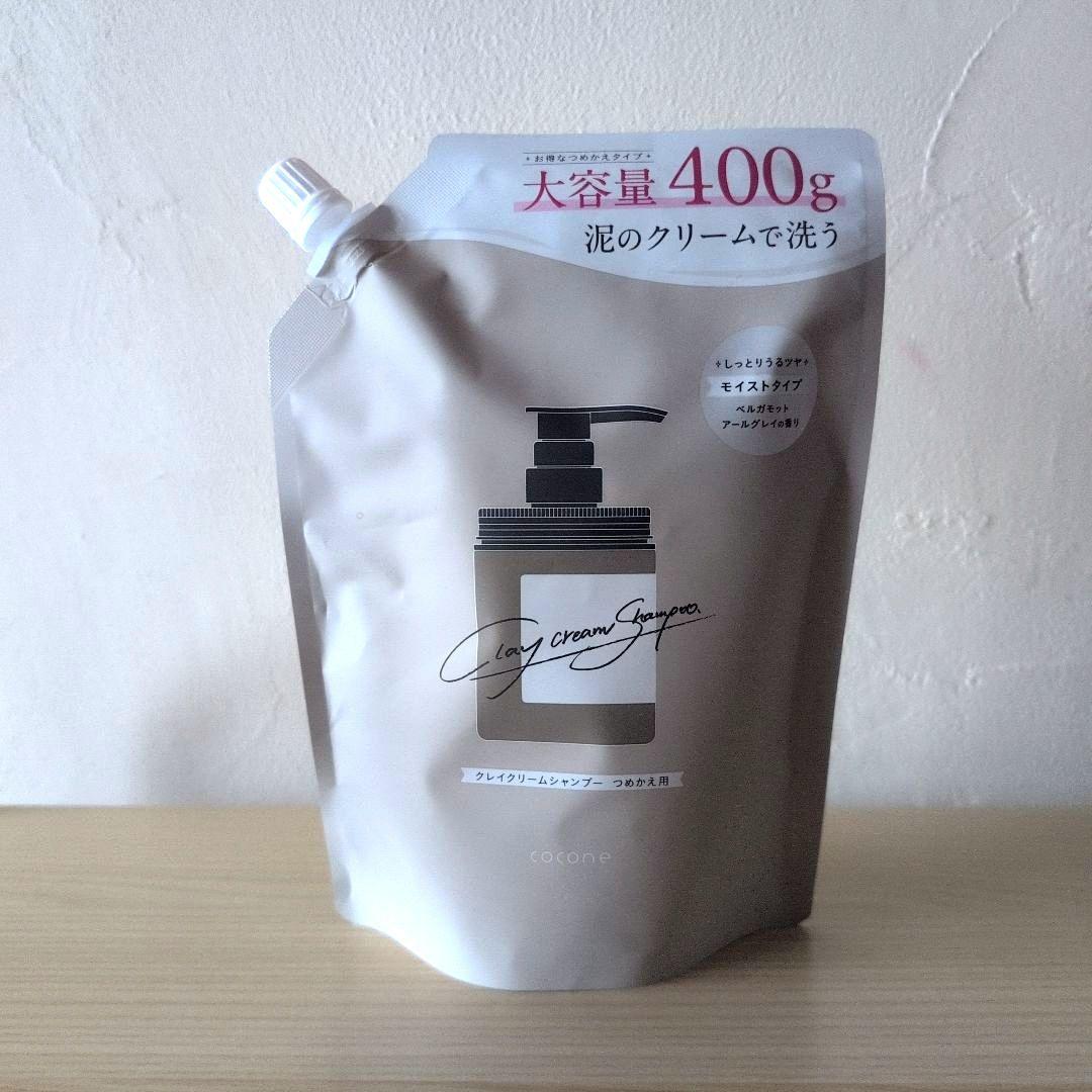 cocone クレイクリームシャンプー 400g 詰め替え用 — image 2