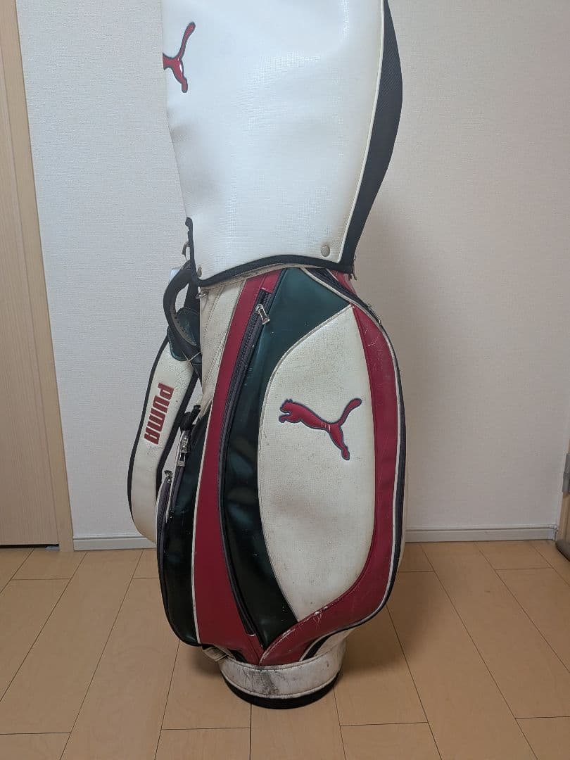 PUMA キャディバッグ ホワイト/グリーン — image 3