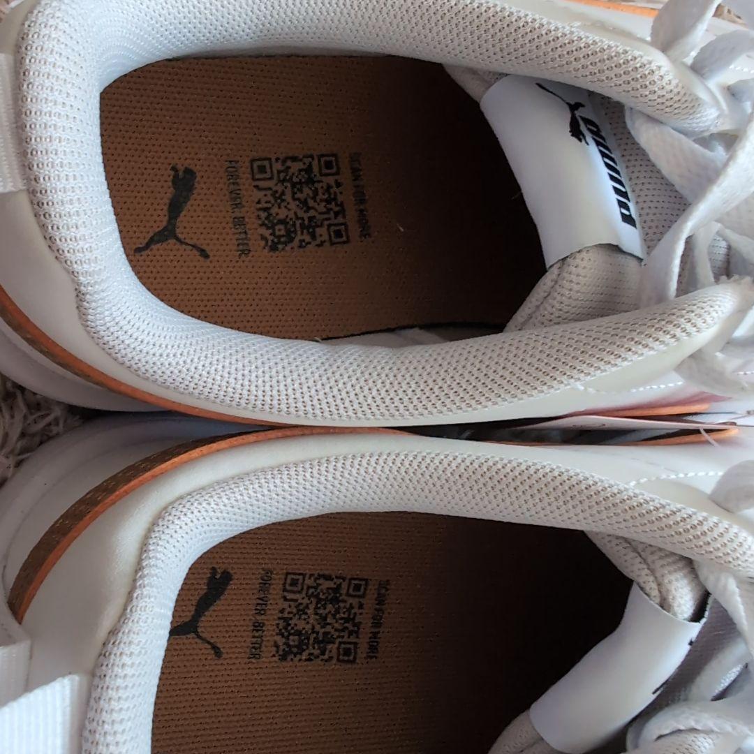 PUMA ホワイト ブラウン スニーカー — image 3