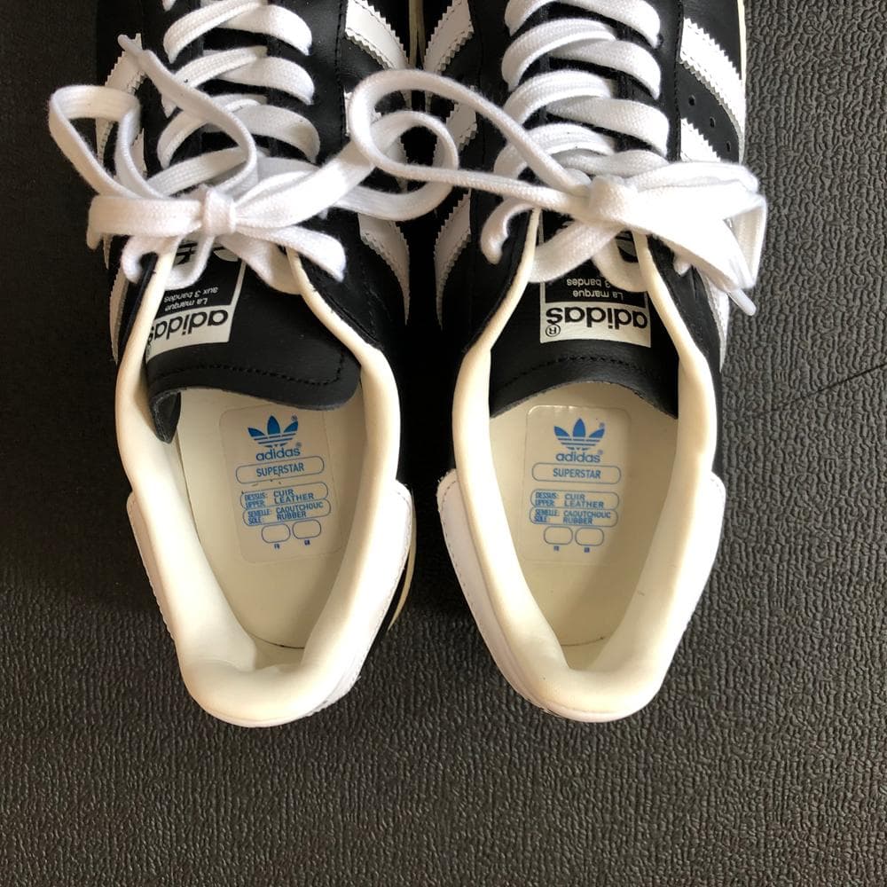 新品未使用◇ SUPERSTAR '82 黒x白 US9/27cm ID5960 — image 4