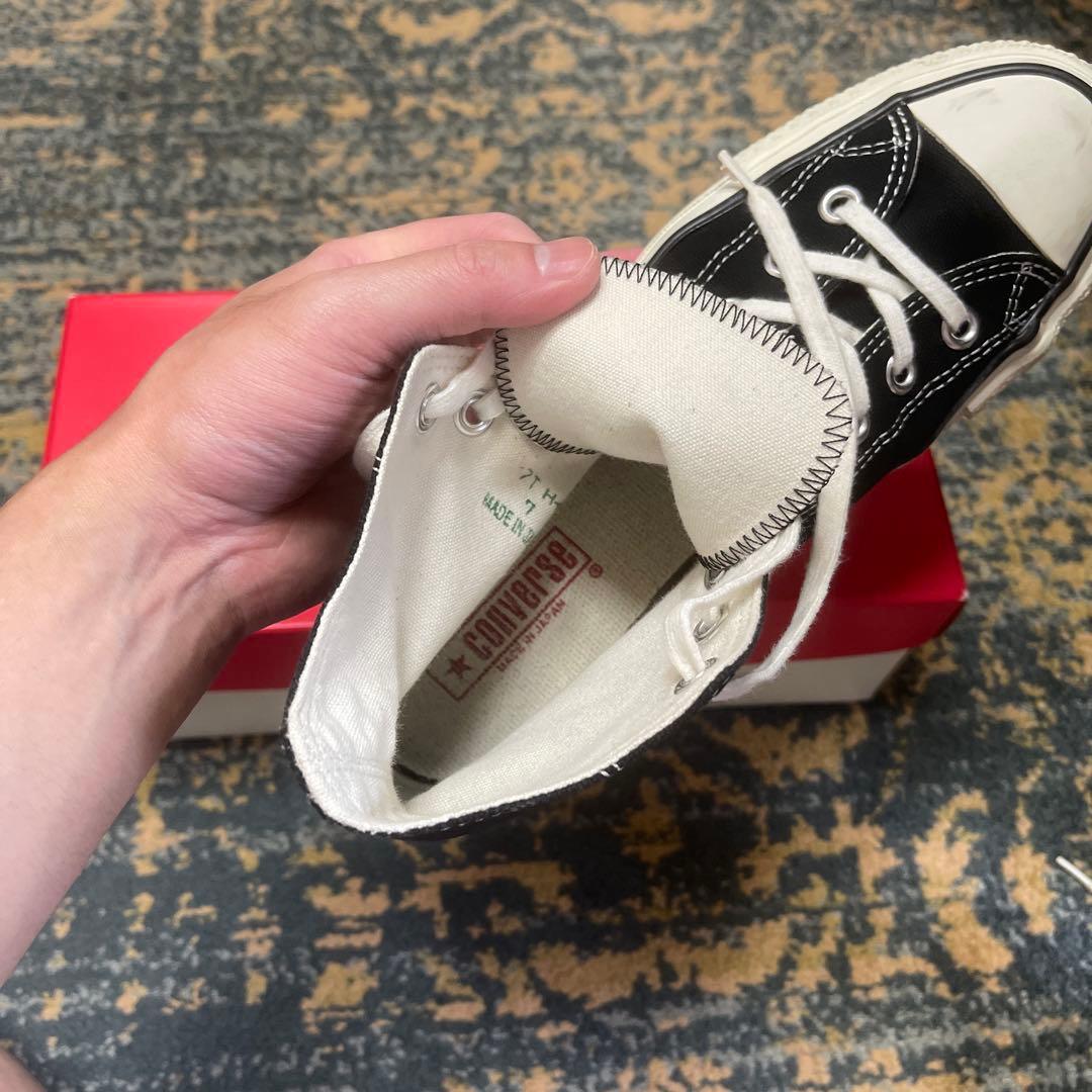 CONVERSE コンバース MADE IN JAPAN スニーカー ブラック — image 5