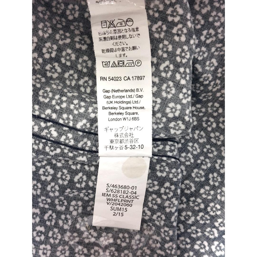 GAP 花柄ワンピース XXS 紺色 ネイビー 良好品 — image 4
