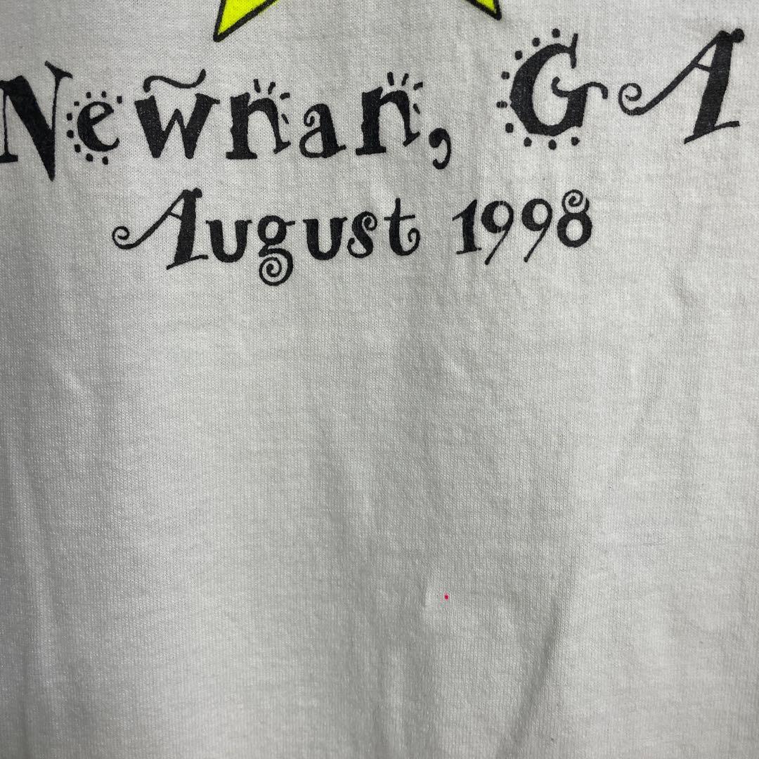 フルーツオブザルーム　90s イベントプリント　ホワイト　ビックサイズTシャツ — image 4