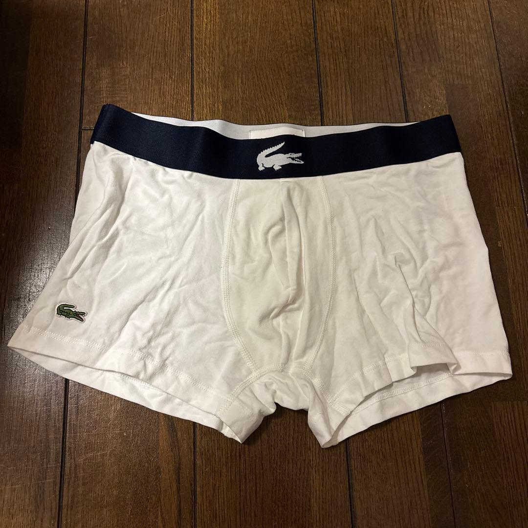 LACOSTE COTTON STRETCH ボクサーブリーフ　ホワイト　S — image 2