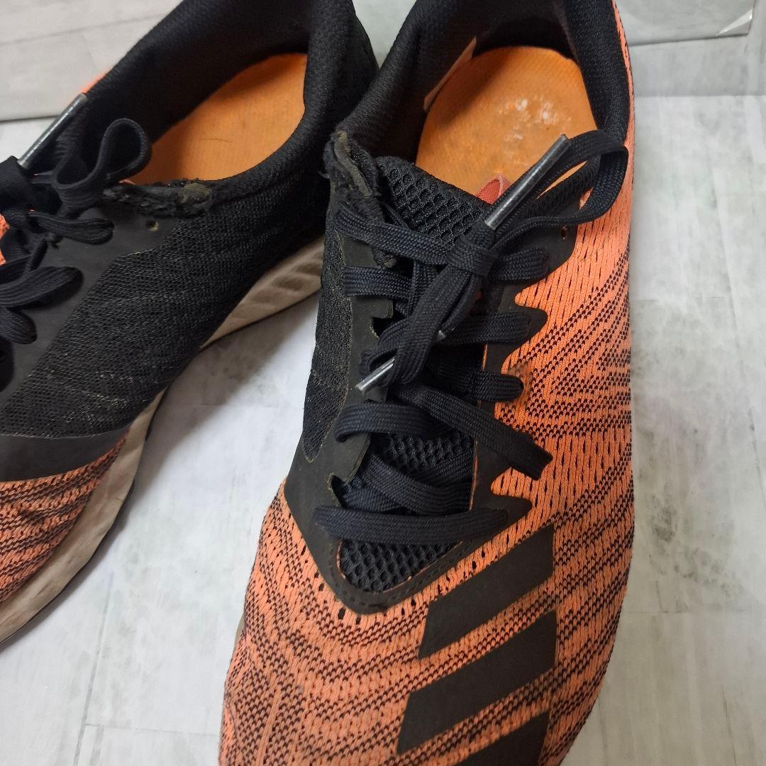 adidas スニーカー オレンジ ブラック 27.5cm — image 2