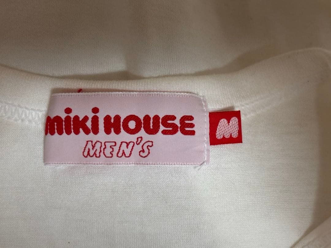 mikihouse 半袖シャツ Tシャツ M 大人 メンズ　値下 — image 3