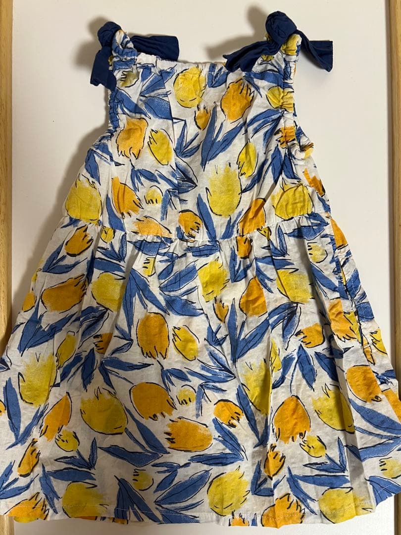 ワンピース2枚 90cm 花柄 branshes 他 — image 2