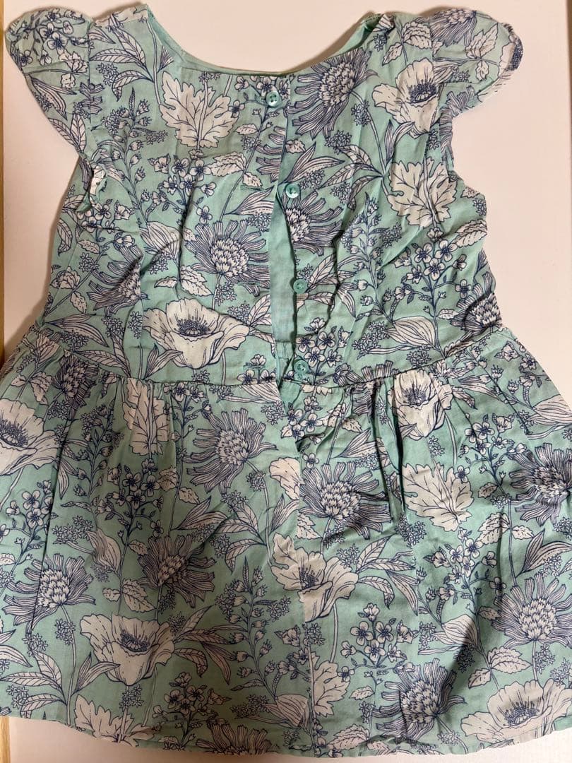 ワンピース2枚 90cm 花柄 branshes 他 — image 5