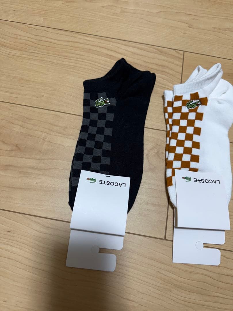 LACOSTE ラコステ メンズソックス 4足セット 25~27cm 特価品 — image 2
