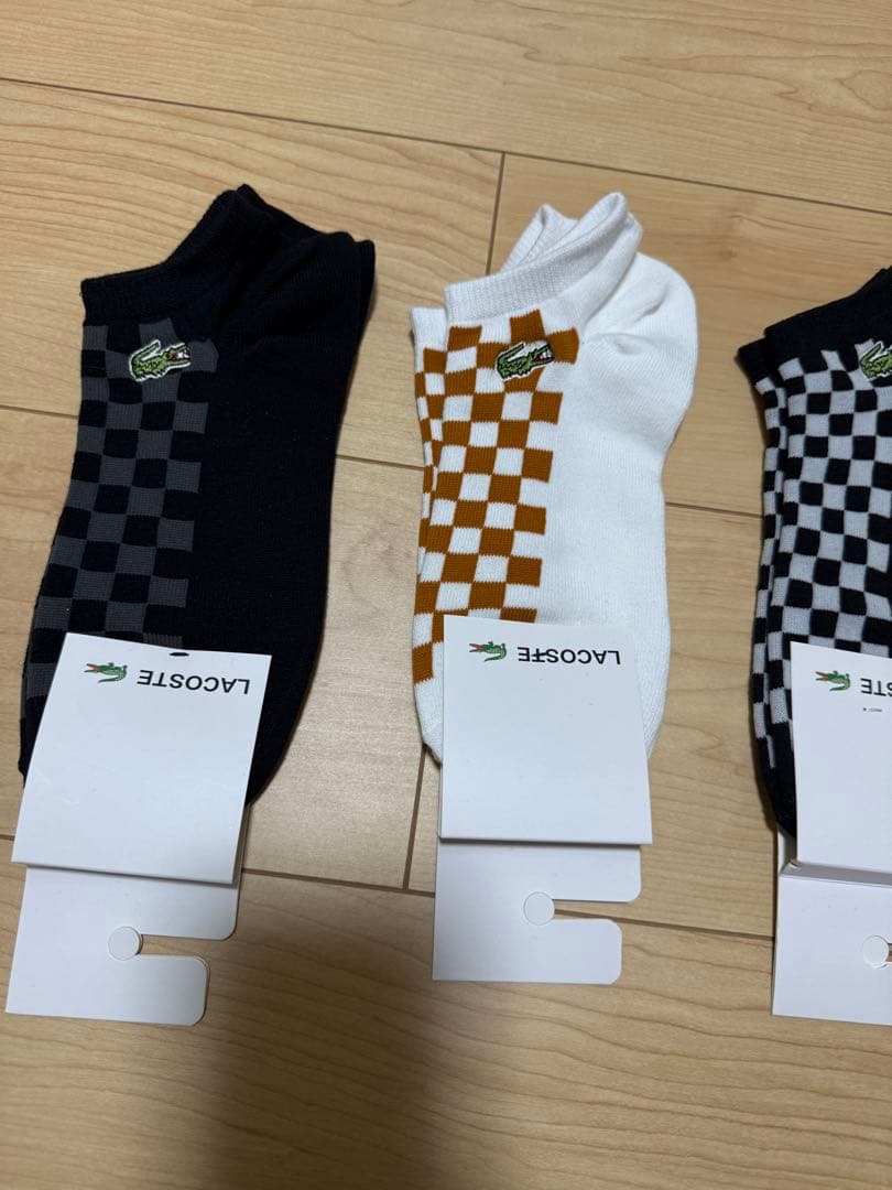 LACOSTE ラコステ メンズソックス 4足セット 25~27cm 特価品 — image 3