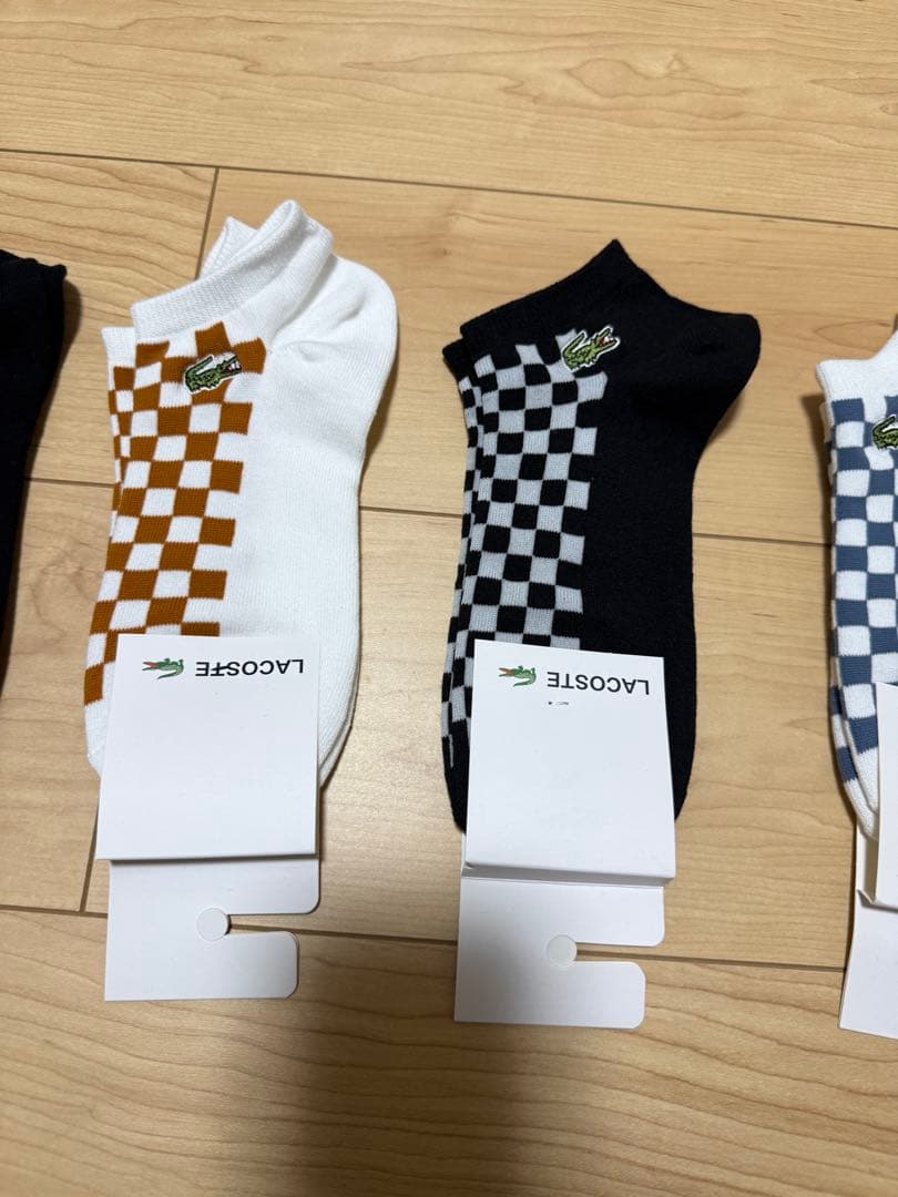 LACOSTE ラコステ メンズソックス 4足セット 25~27cm 特価品 — image 4