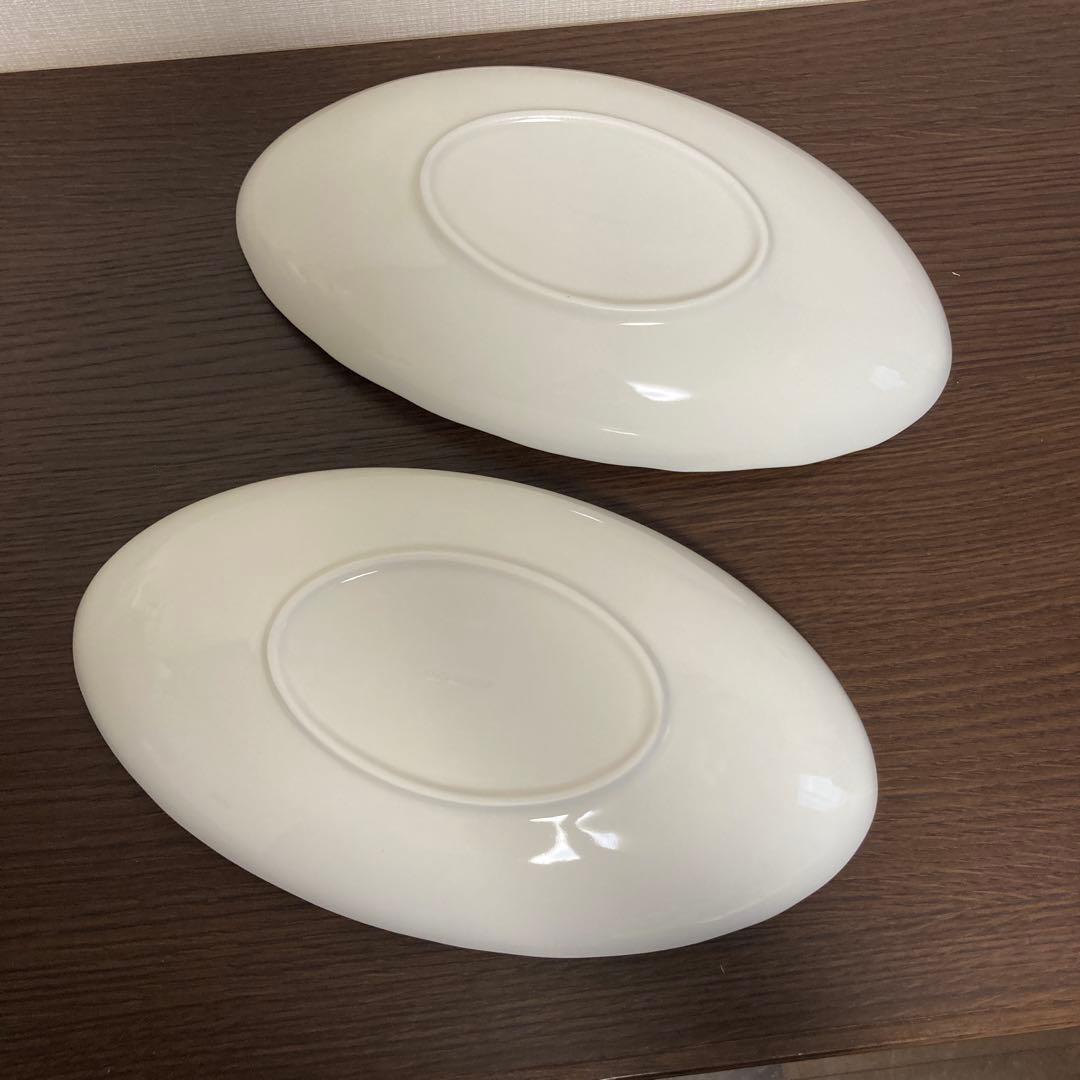 【未使用】TACHIKICHI たち吉 ゆらぎ 組鉢 オーバル皿ペア 橘吉 — image 5