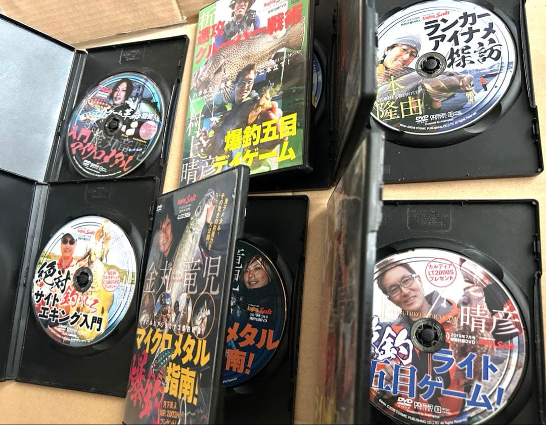 釣りDVD 10本セット Angling Salt アングリングソルト未開封あり — image 3