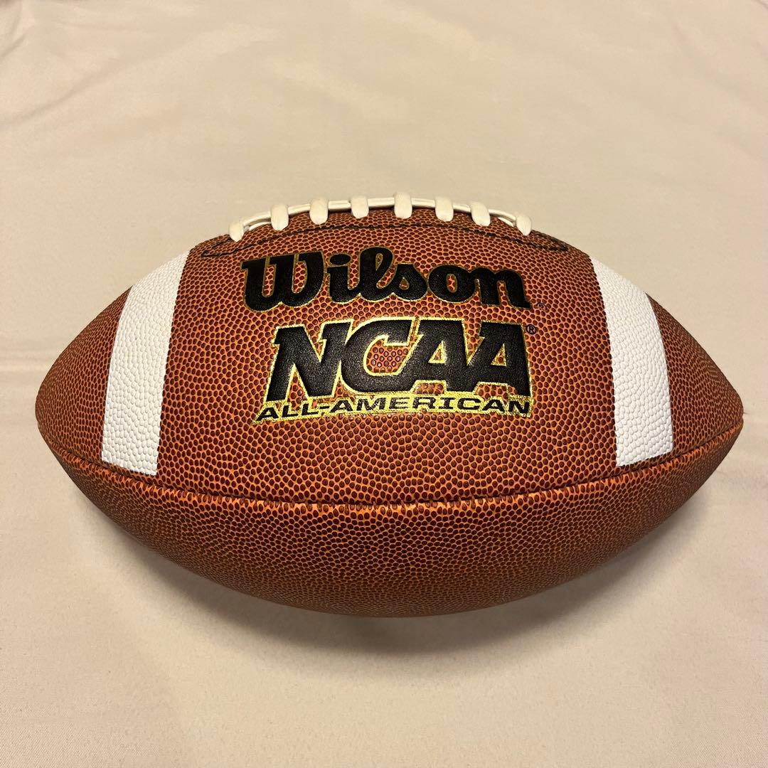 Wilson NCAA アメフトボール 公式サイズ 練習用 ほぼ未使用 美品 — image 2