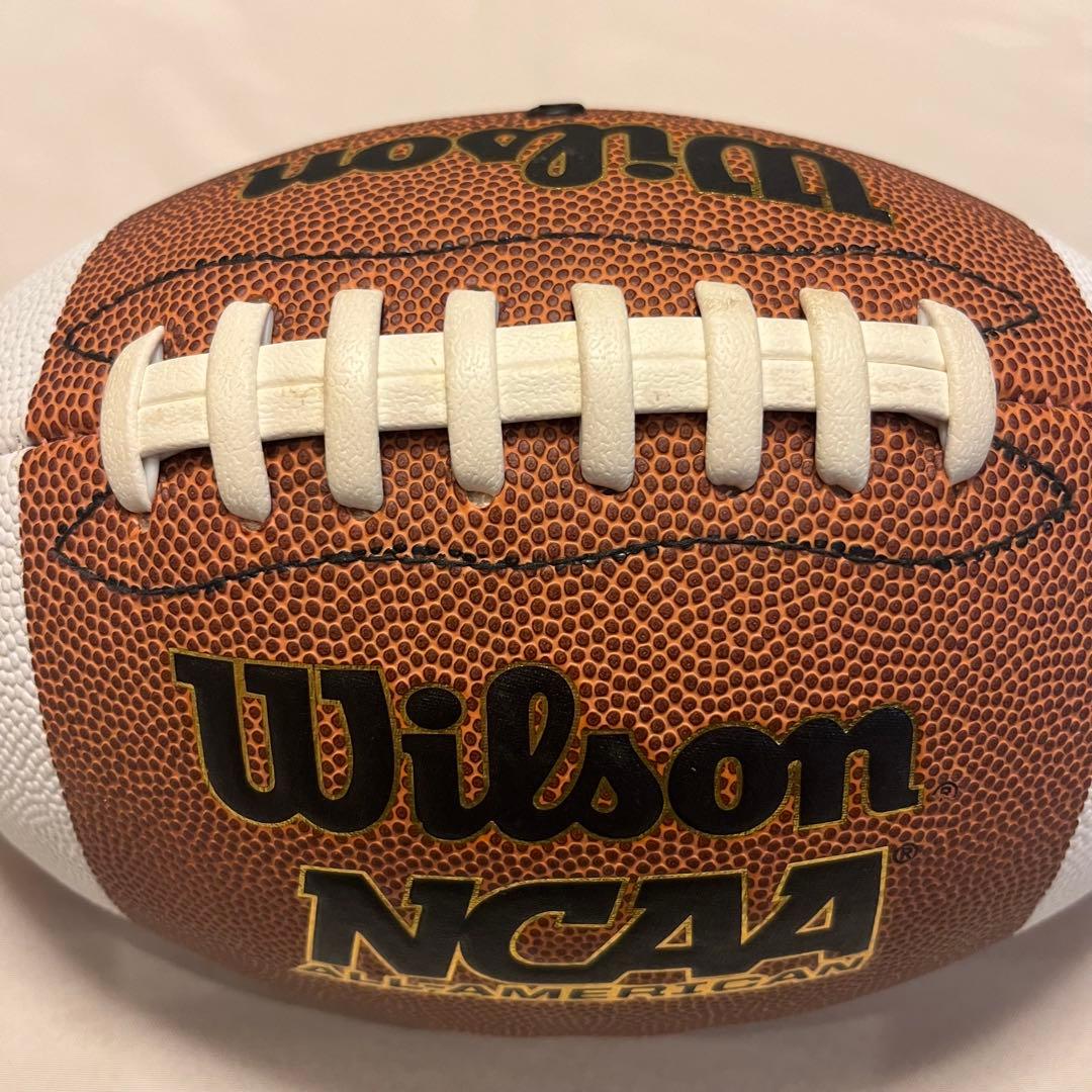 Wilson NCAA アメフトボール 公式サイズ 練習用 ほぼ未使用 美品 — image 5