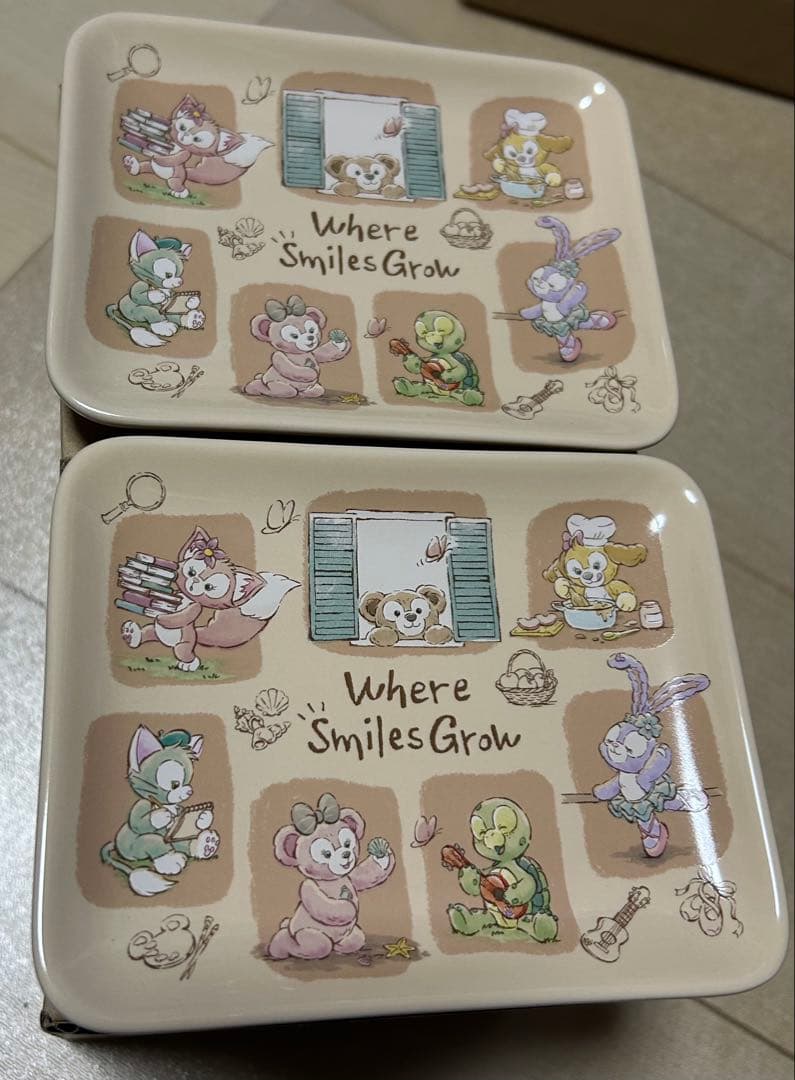 DisneySEA限定　新品　Duffy&Friends　プレート2枚セット — image 2