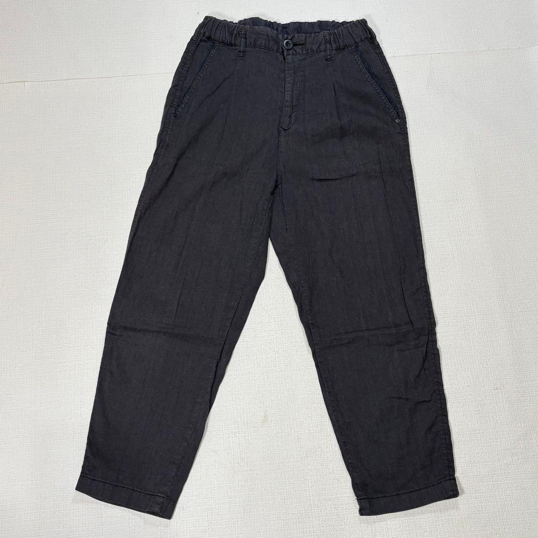 ANTGAUGE 麻混ストレッチパンツ S ダークグレー　アントゲージ　日本製 — image 2