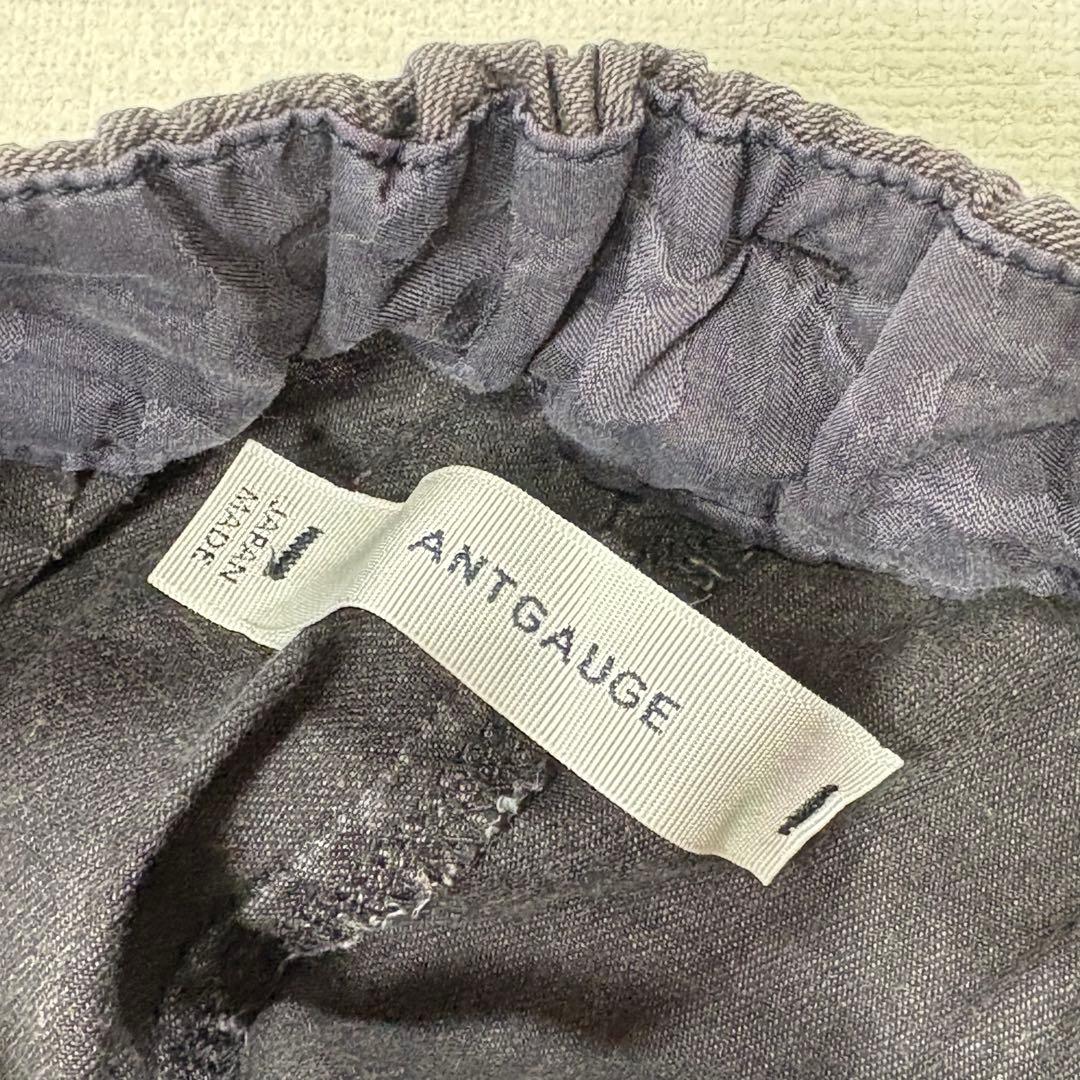 ANTGAUGE 麻混ストレッチパンツ S ダークグレー　アントゲージ　日本製 — image 5
