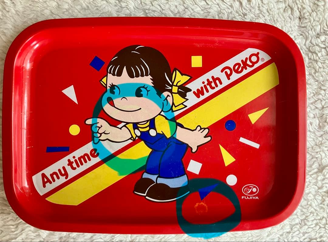 不二家 ペコちゃん ミニトレイ 2枚セット — image 3