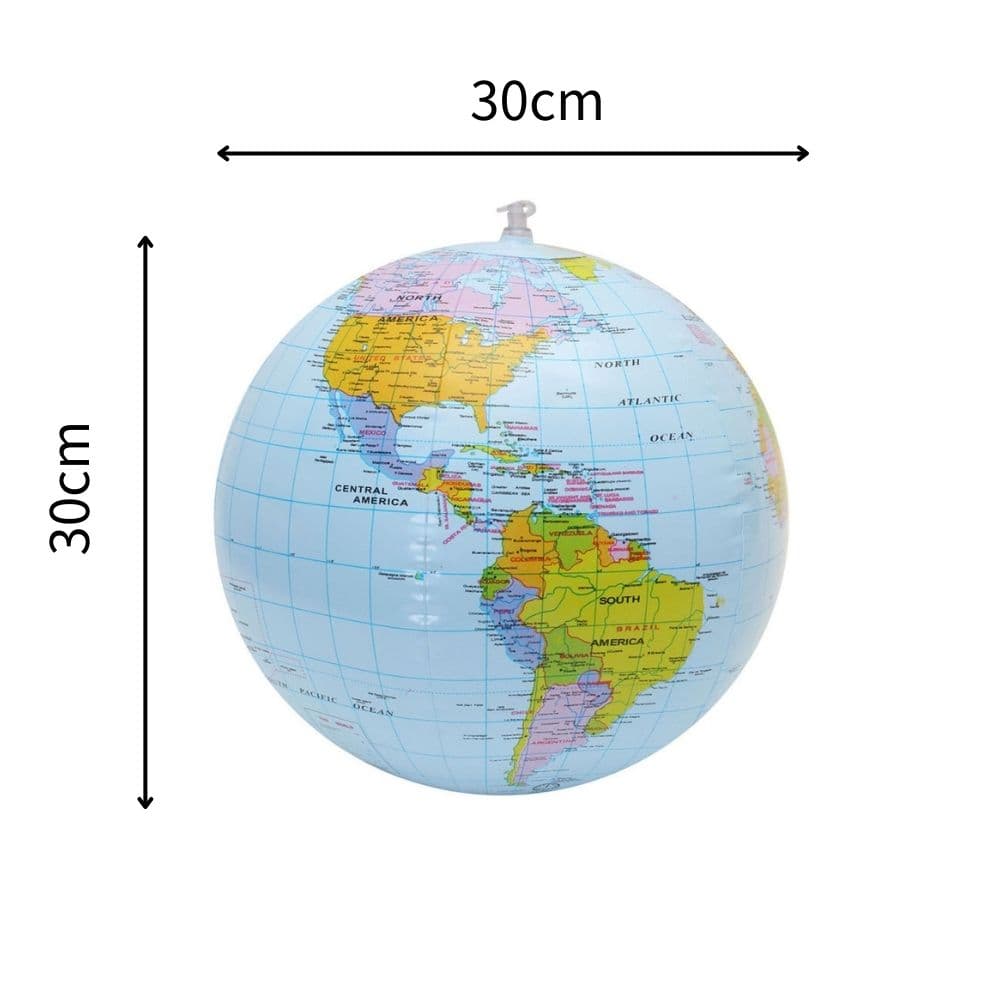 知育玩具 ビーチボール モンテッソーリ教育 世界地図 プール バルーン 地球儀 — image 5