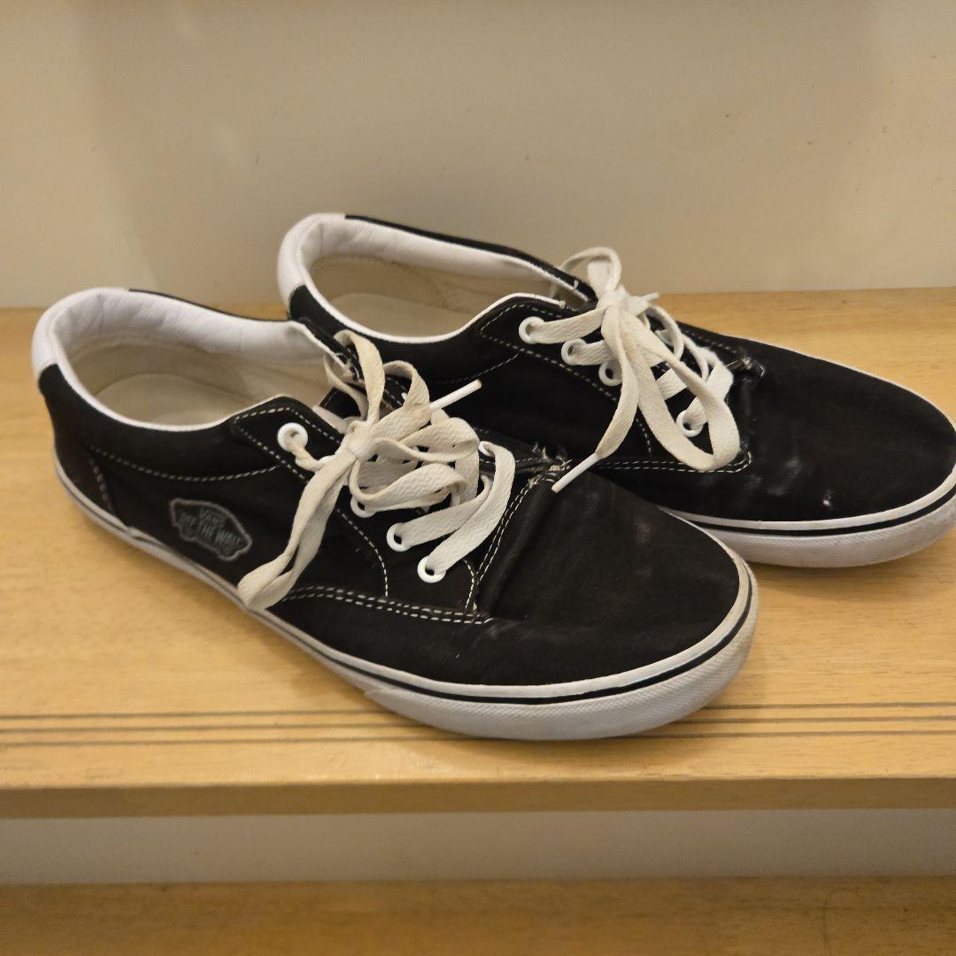 VANS OFF THE WALL スニーカー ブラック ホワイト — image 2