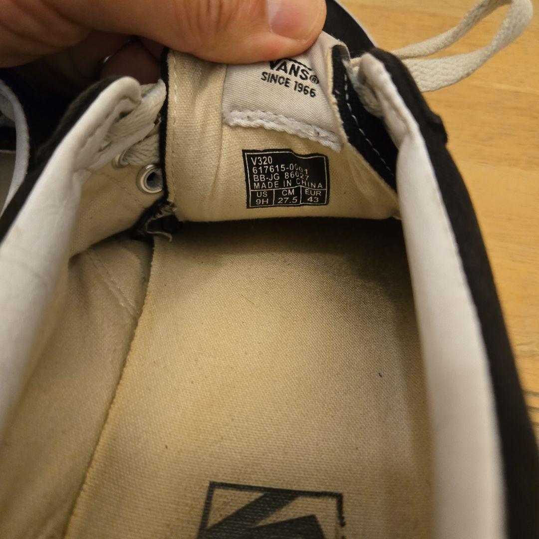 VANS OFF THE WALL スニーカー ブラック ホワイト — image 5