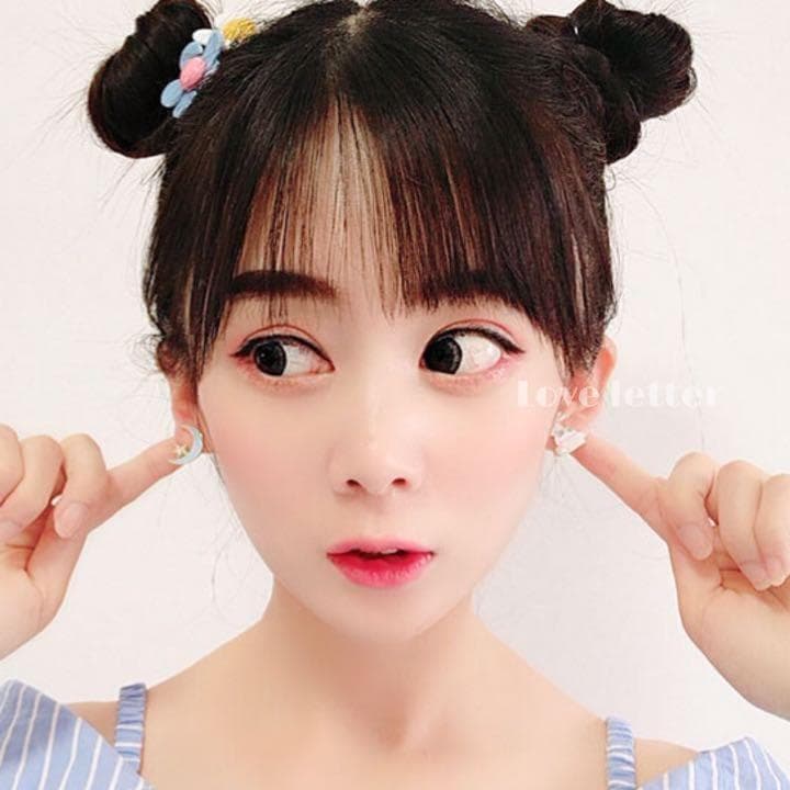 No.165 うさぎムーンスターイヤリング ブルー 韓国 ゆめかわ 量産型 姫 — image 4