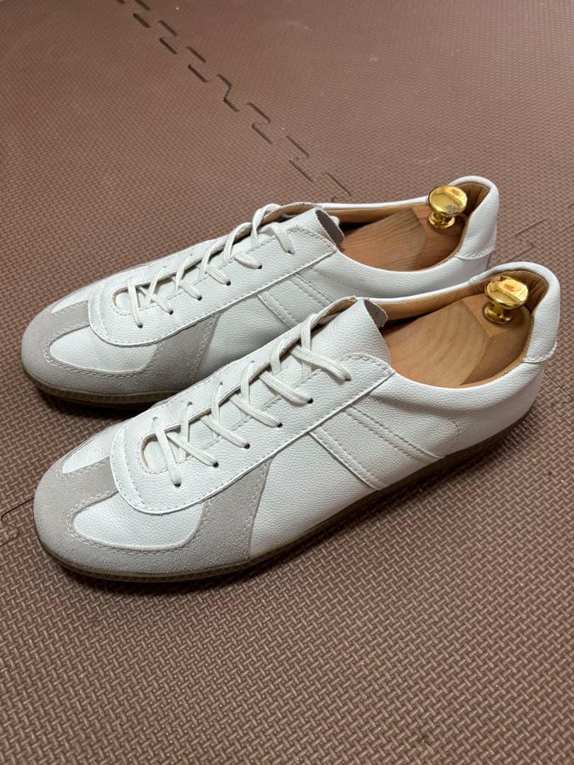【極美品】GERMAN TRAINER スニーカー　本革　レザー　28cm — image 4