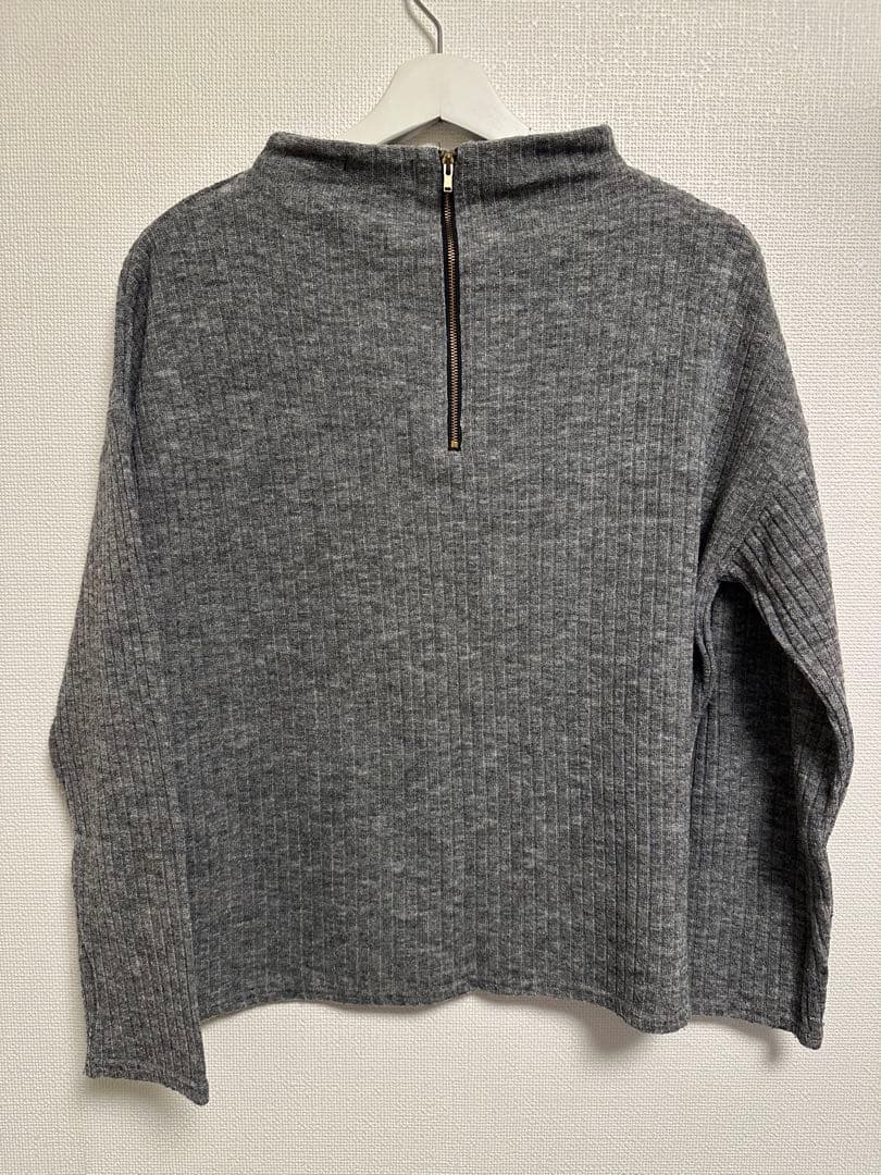 URBAN RESEARCH グレー ハイネックセーター — image 2