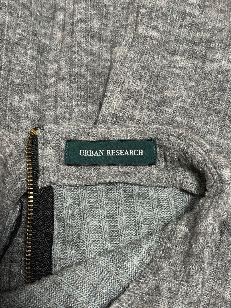 URBAN RESEARCH グレー ハイネックセーター — image 3